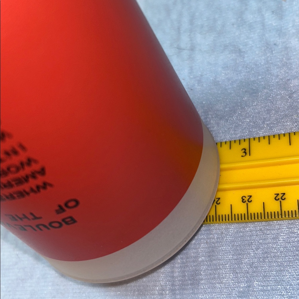 1962 Seattle World's Fair Frosted Glass Set of 3 Tumblers Red Green Yellow - Picture 15 of 15